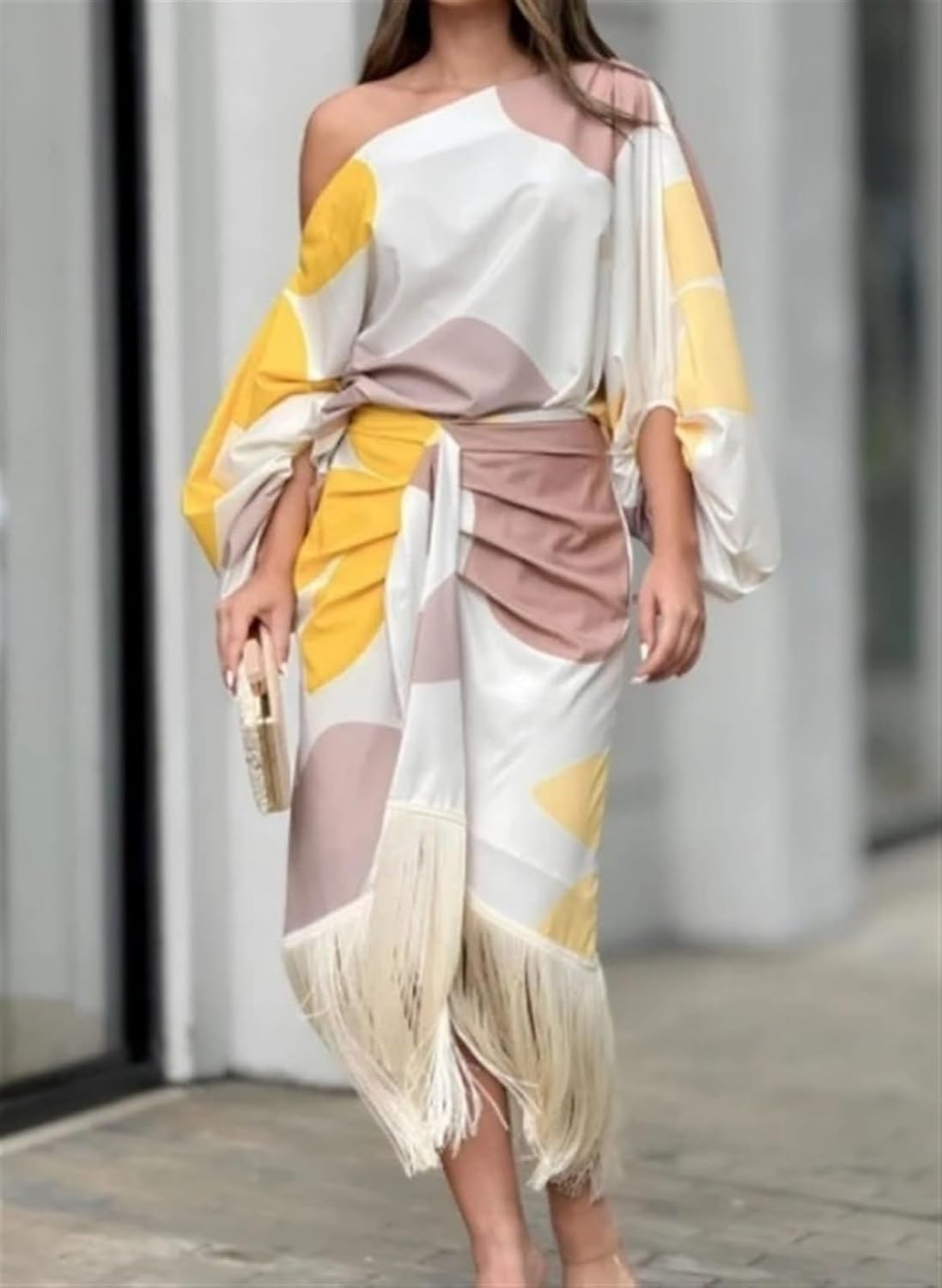 Abito elegante e colorato