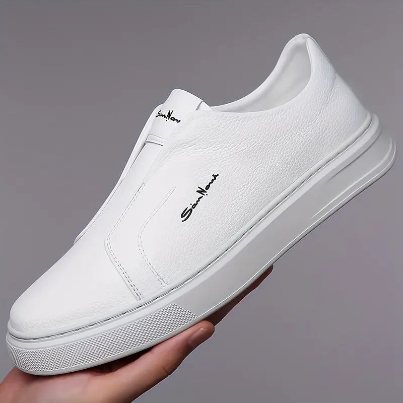 Scarpe slip-on in pelle