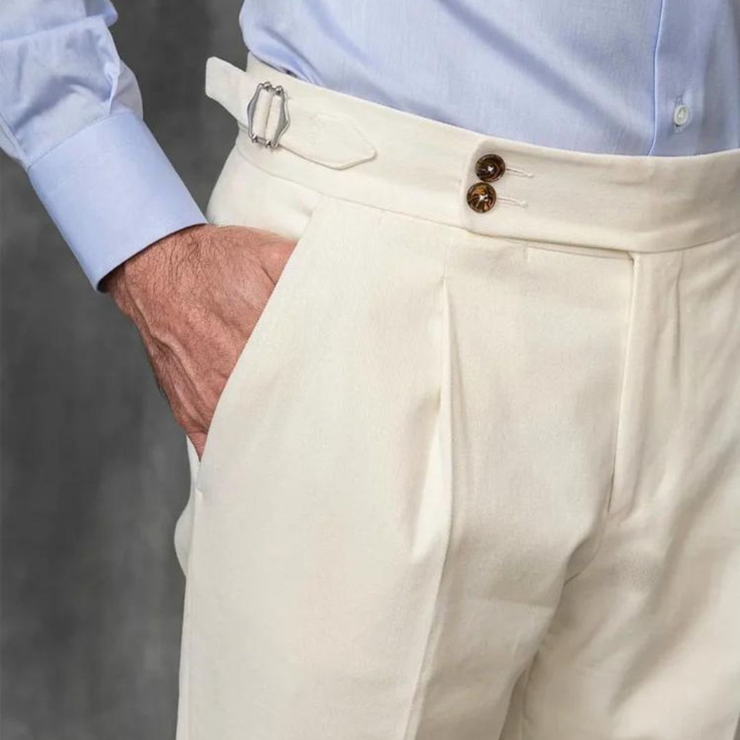 Pantalone in lino Gold Coast