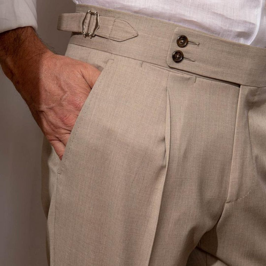 Pantalone in lino Gold Coast