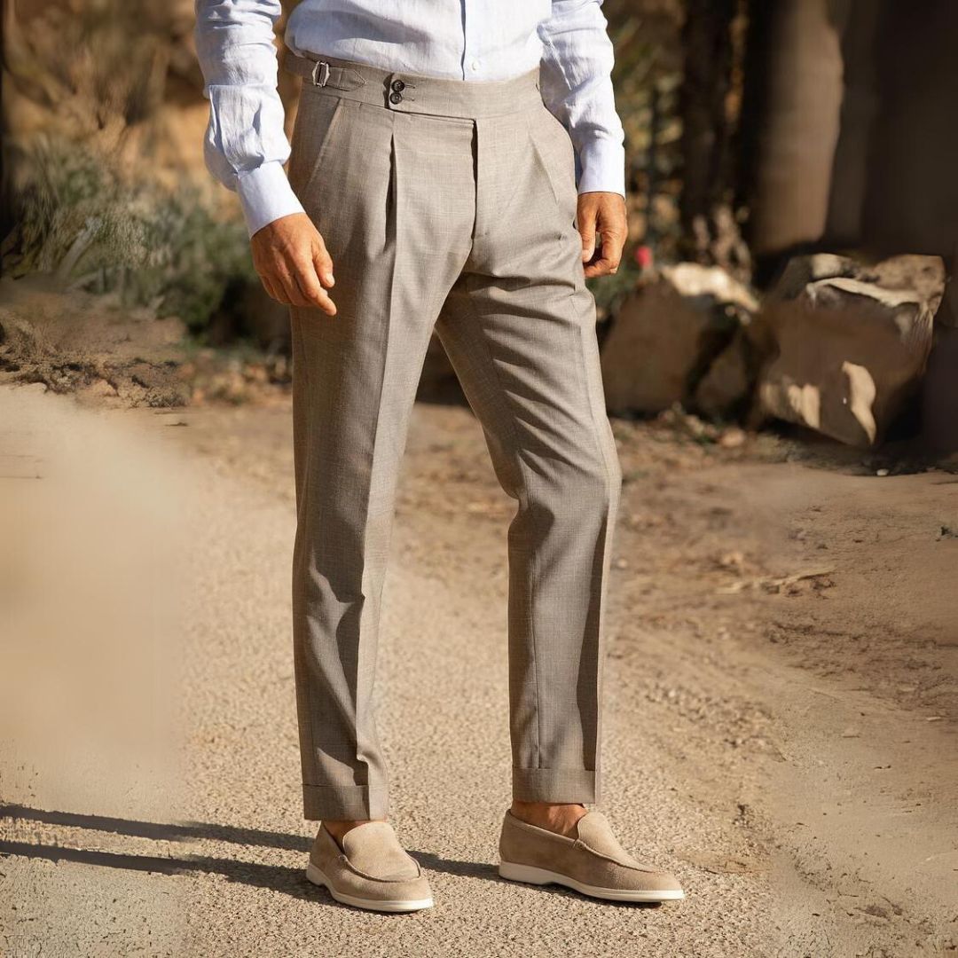 Pantalone in lino Gold Coast