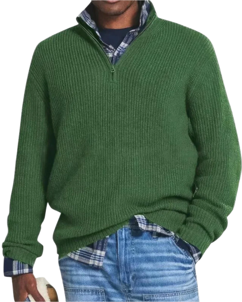 Maglione con zip Diego