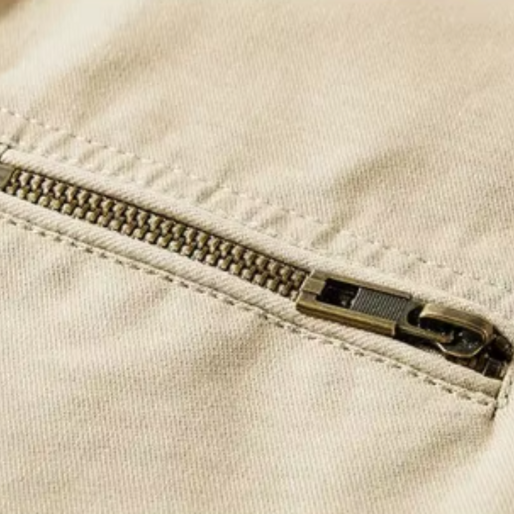 Elegante giacca multitasche