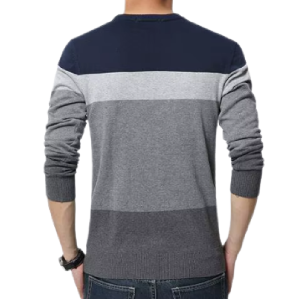 Maglione da uomo in cotone casual