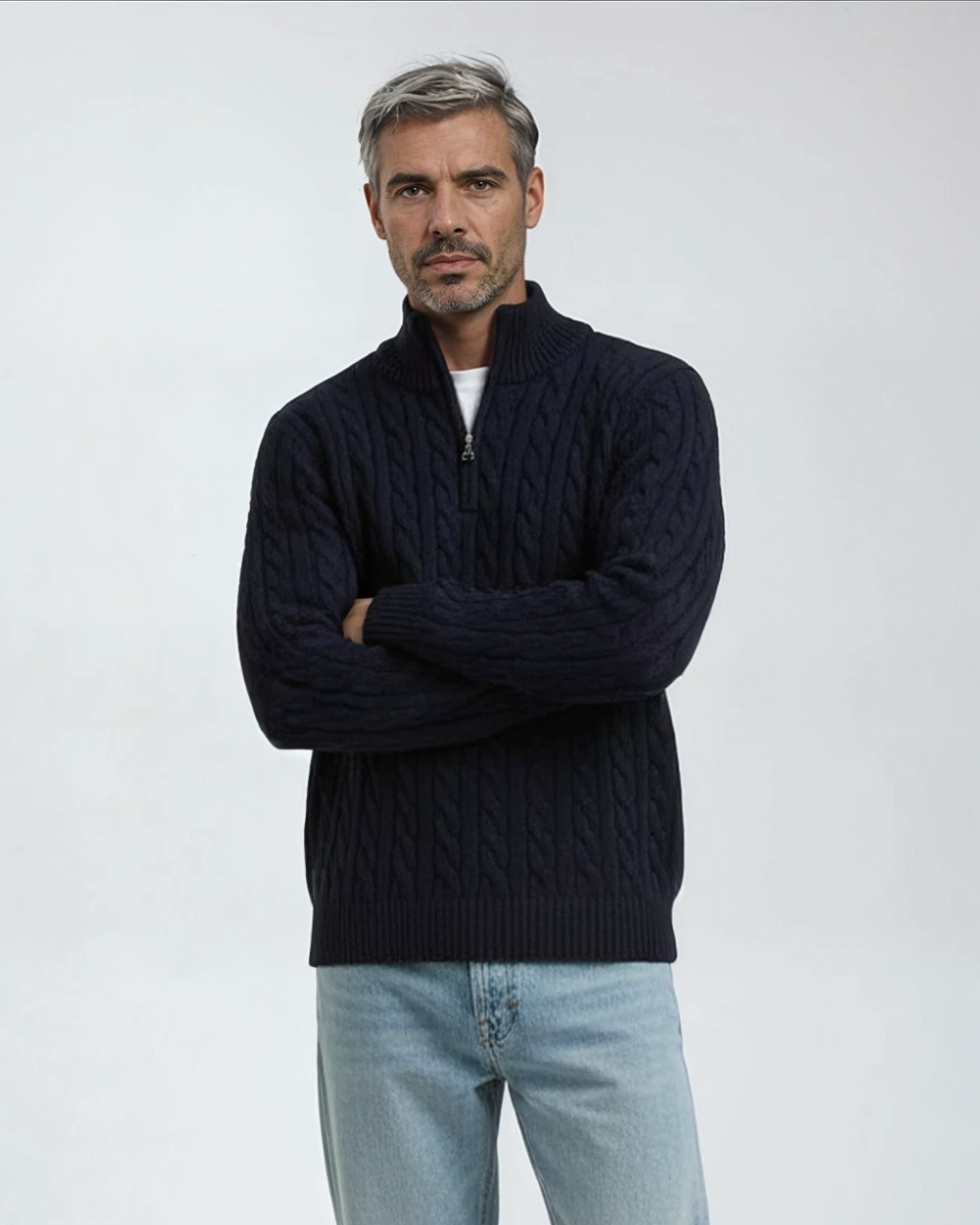 Maglione con zip Givalli