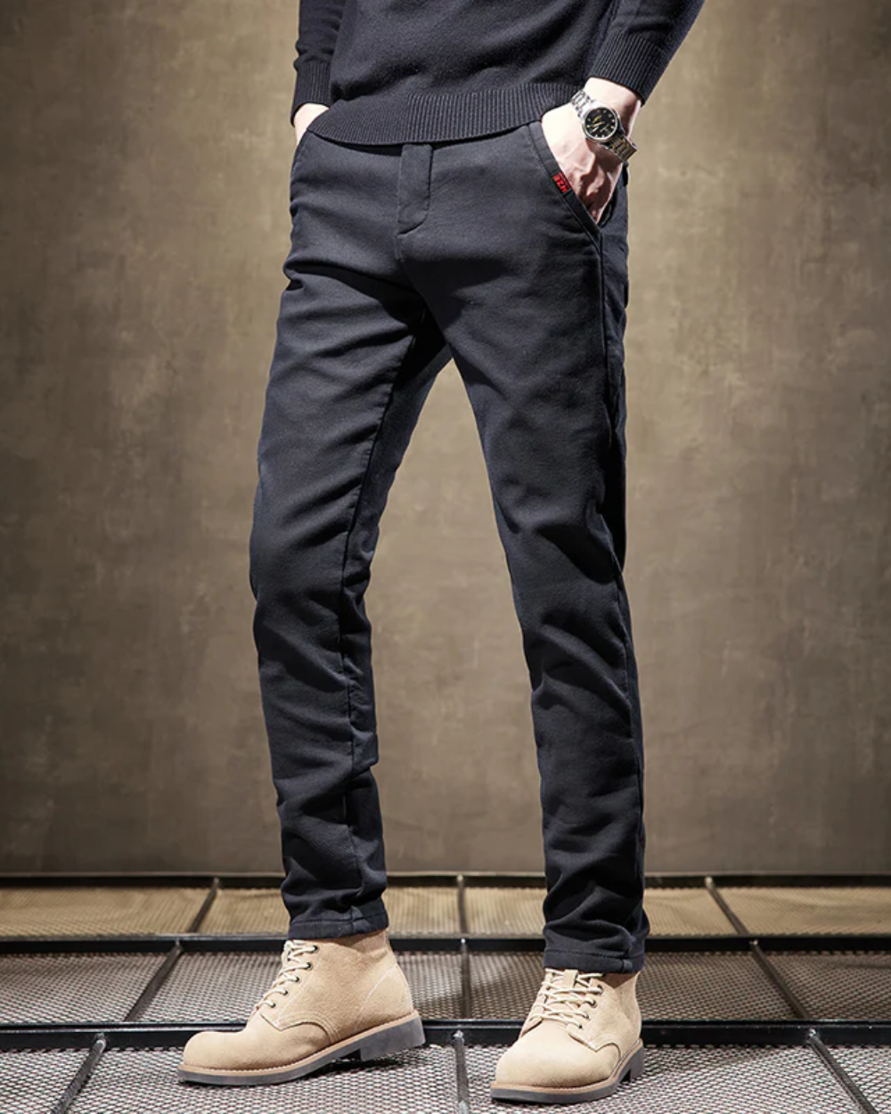 Pantaloni casual slim fit