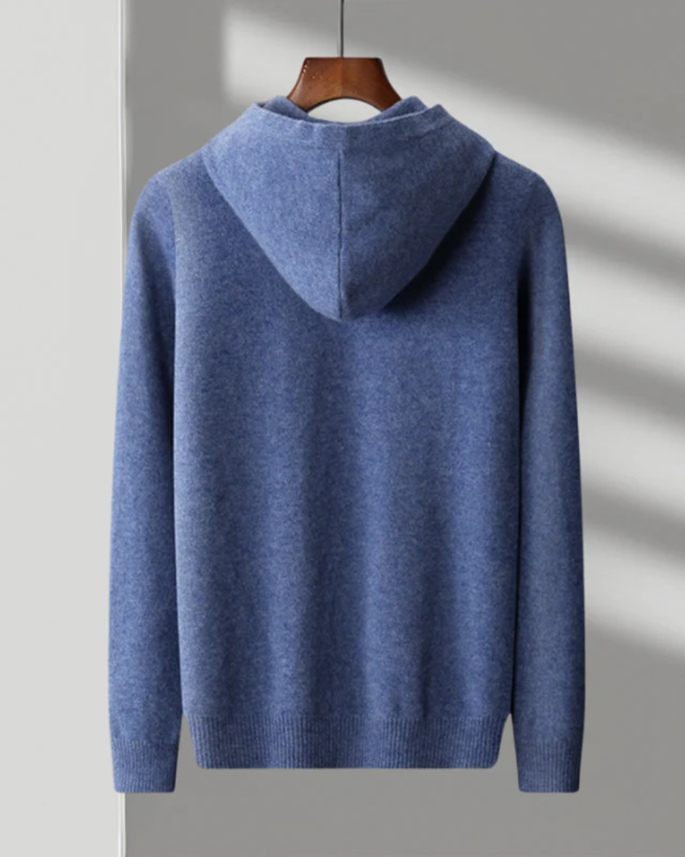 Nova Felpa con cappuccio in lana merino