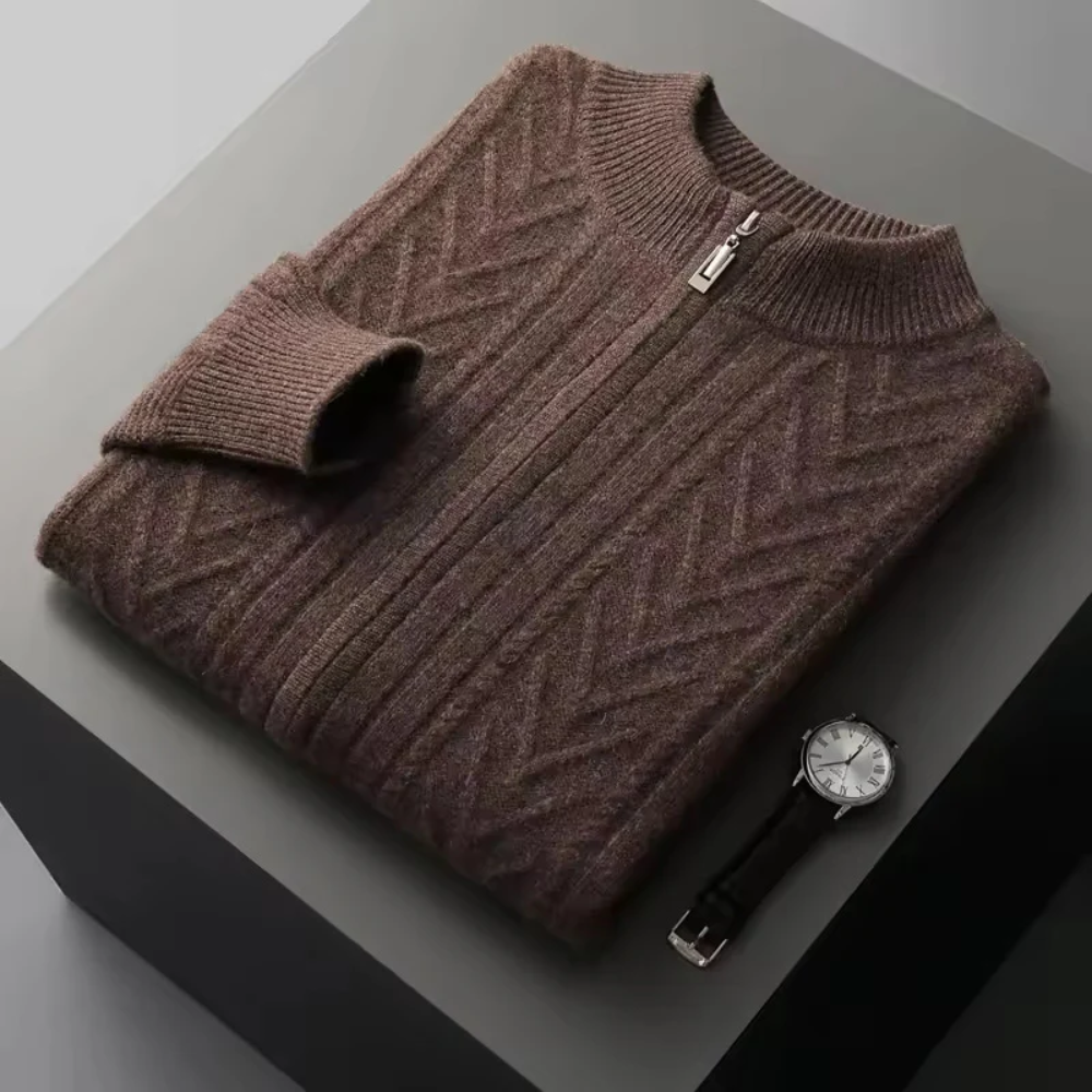 Gilet con motivo cashmere Verona
