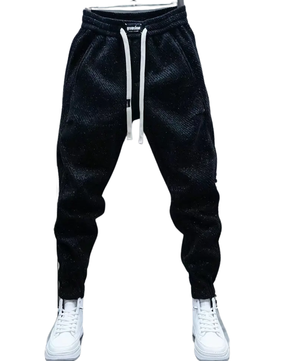 Pantaloni casual con motivo
