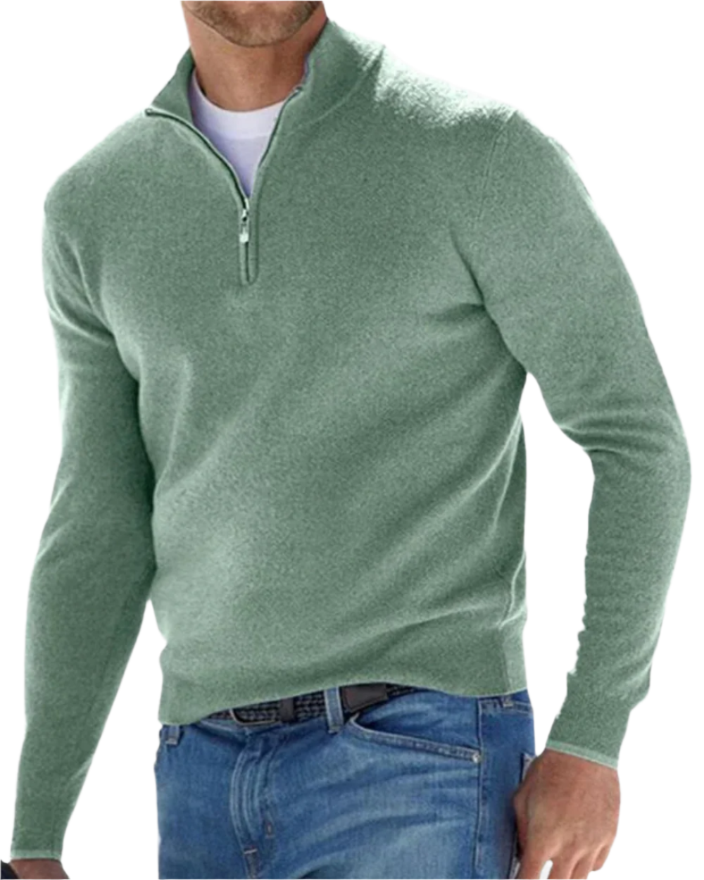 Maglione con zip Davide