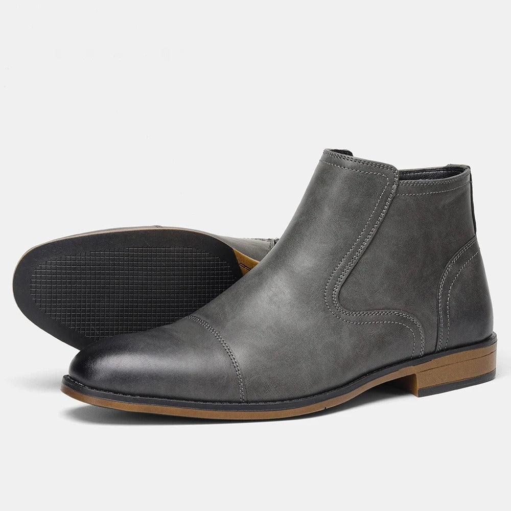 Stivali Chelsea in pelle