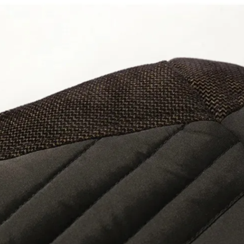 Elegante giacca invernale in pile imbottita