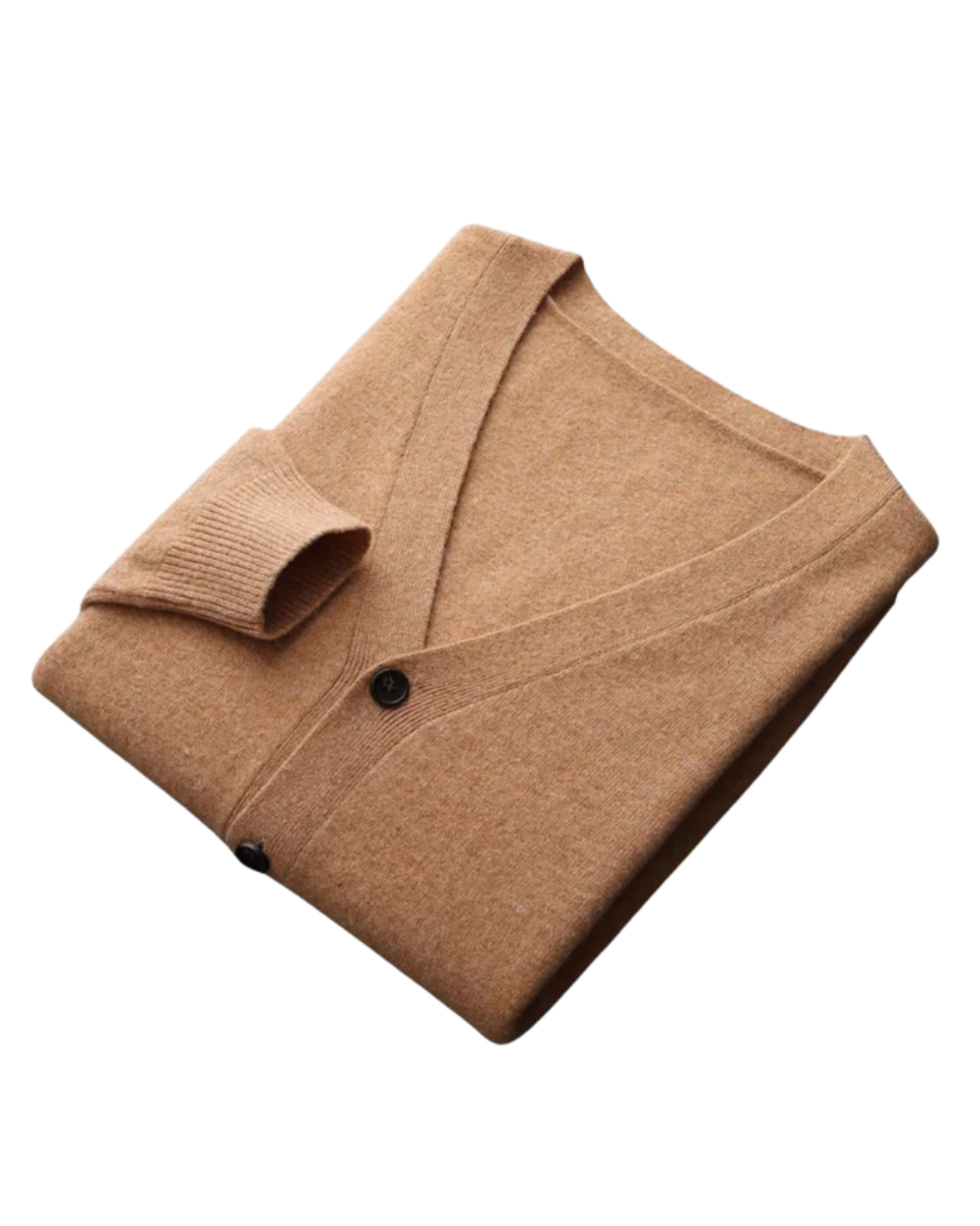 Cardigan in lana merino lavorato a maglia Faunus