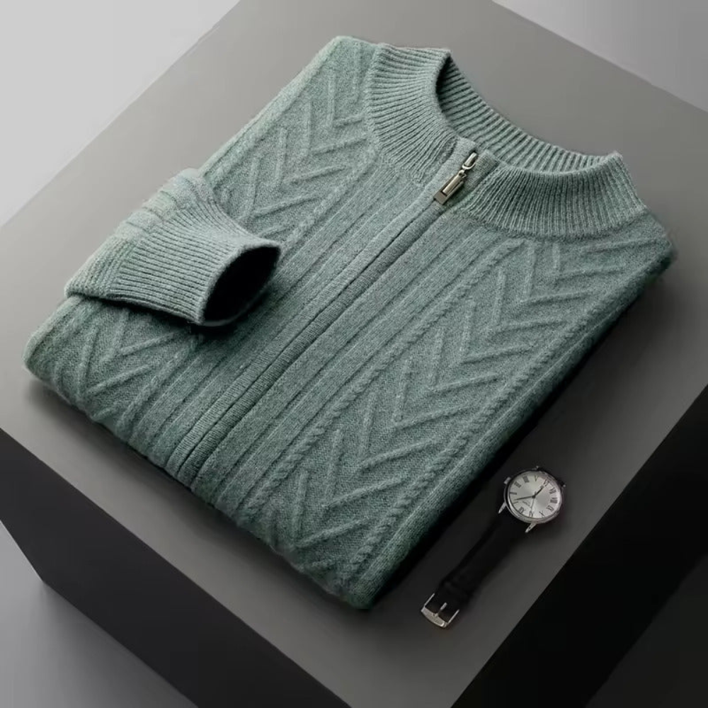 Gilet con motivo cashmere Verona