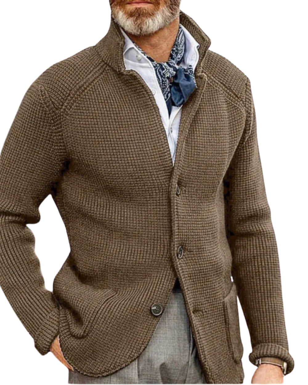Cardigan a maglia