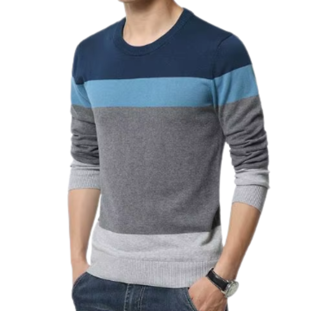 Maglione da uomo in cotone casual