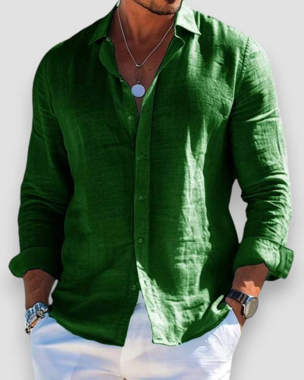 Camicia da uomo casual
