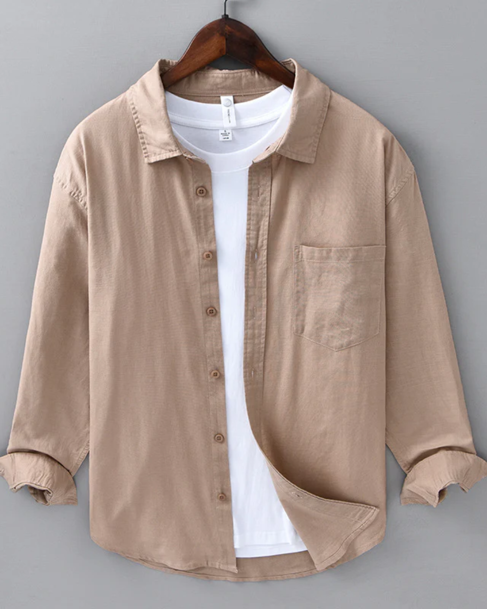 Camicia in lino Doha