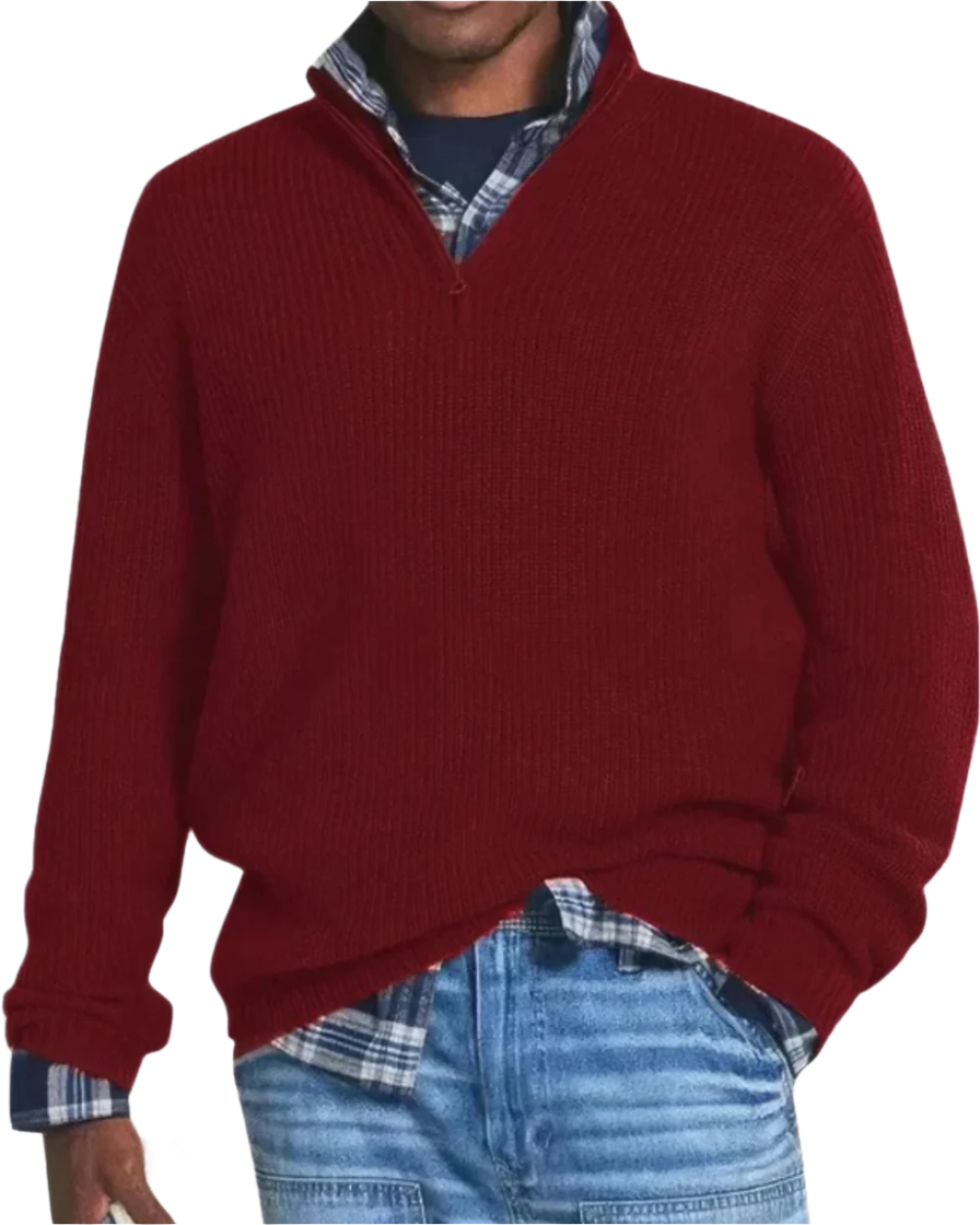 Maglione con zip Diego