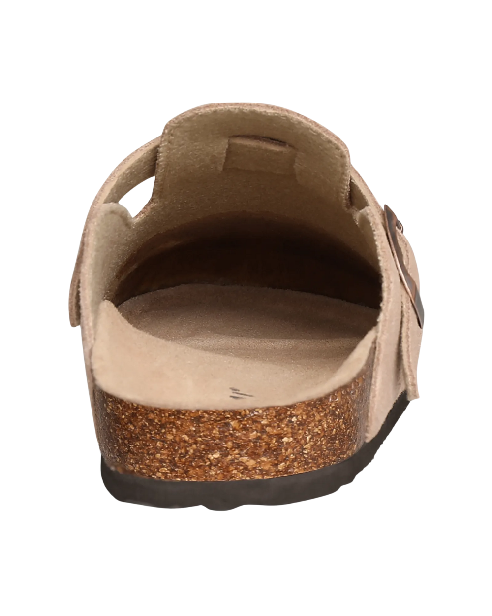 Zoccoli Oxford in pelle scamosciata