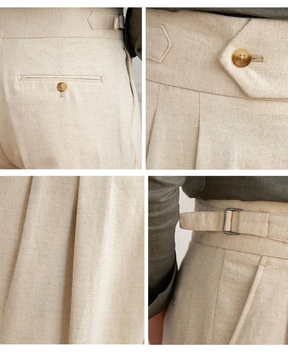 Pantalone in lino Bali