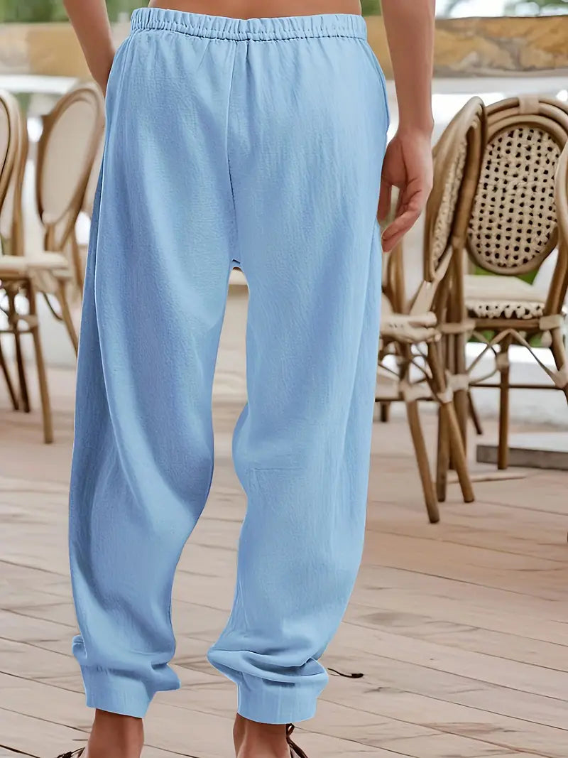 Pantaloni di lino casual