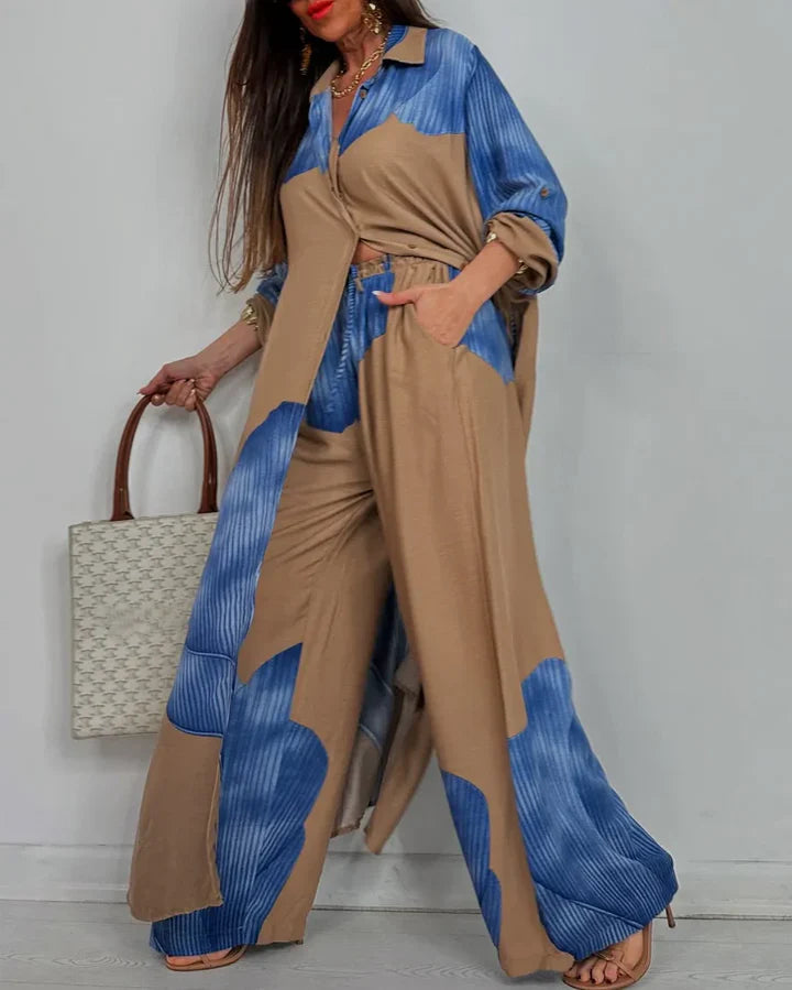 Elegante set da donna in due pezzi