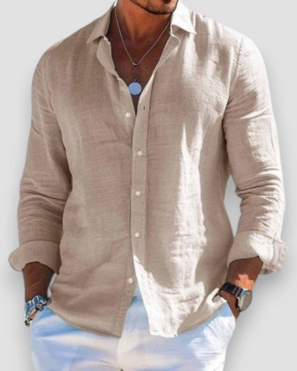 Camicia da uomo casual