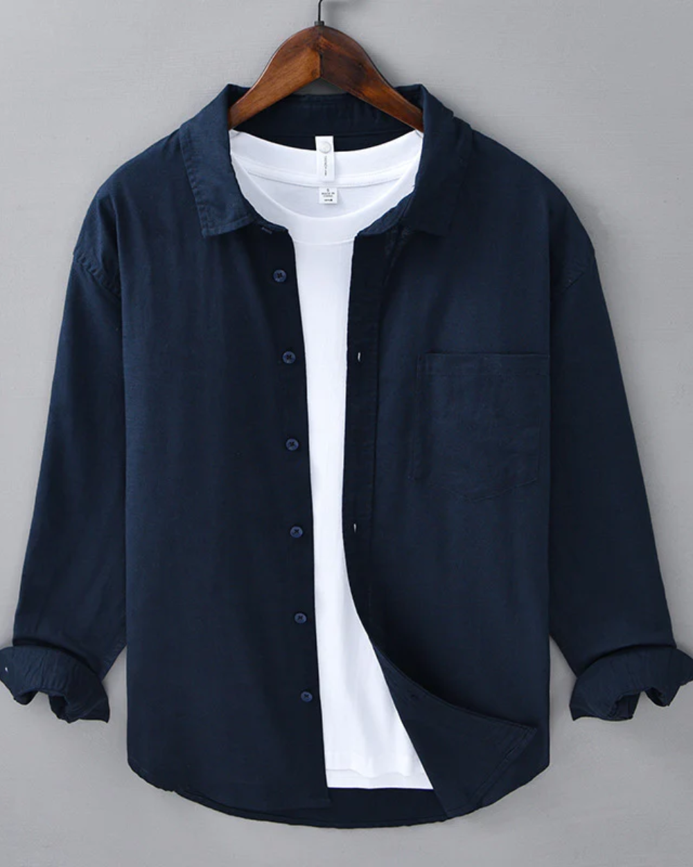Camicia in lino Doha
