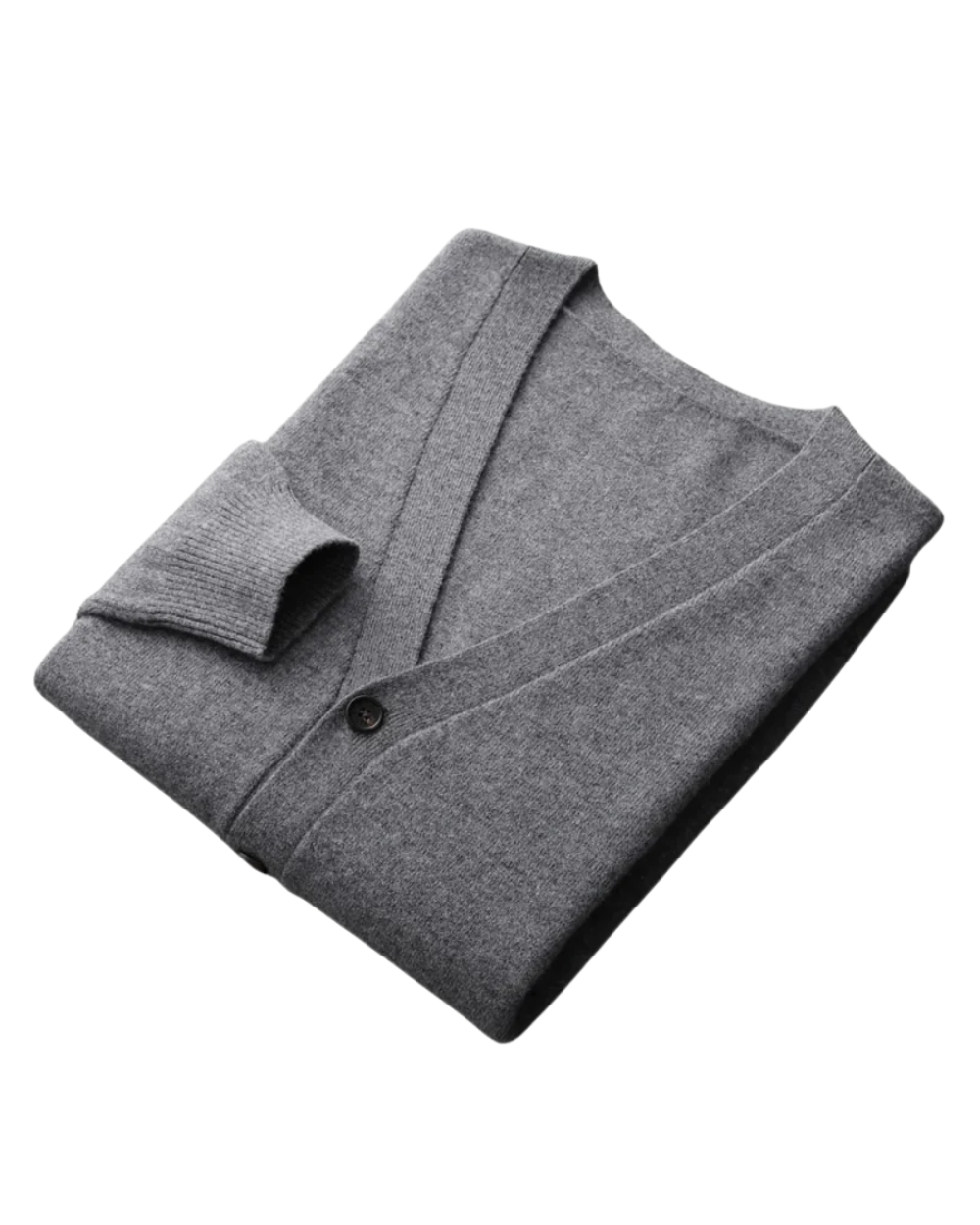 Cardigan in lana merino lavorato a maglia Faunus