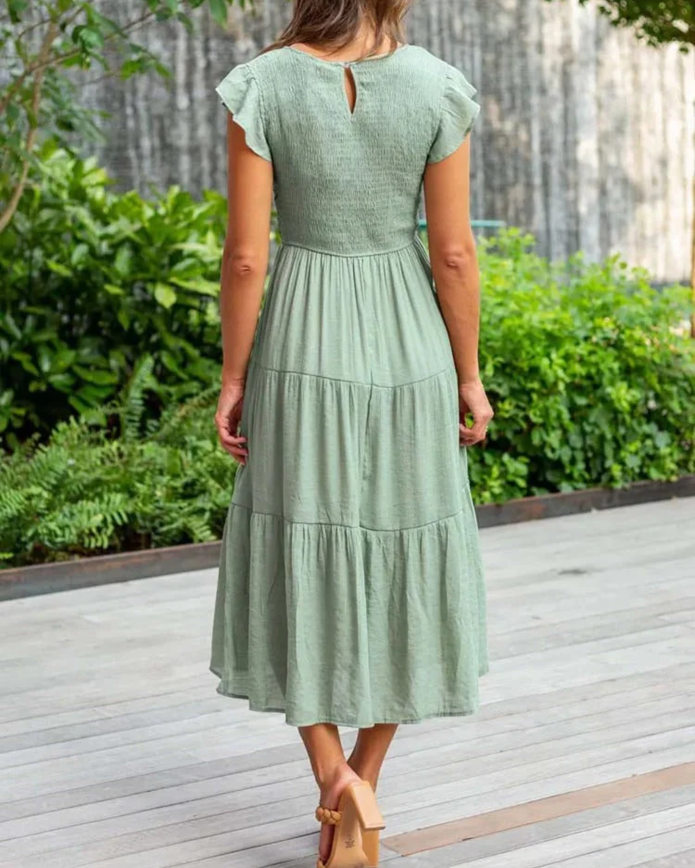 Abito elegante alle Maldive