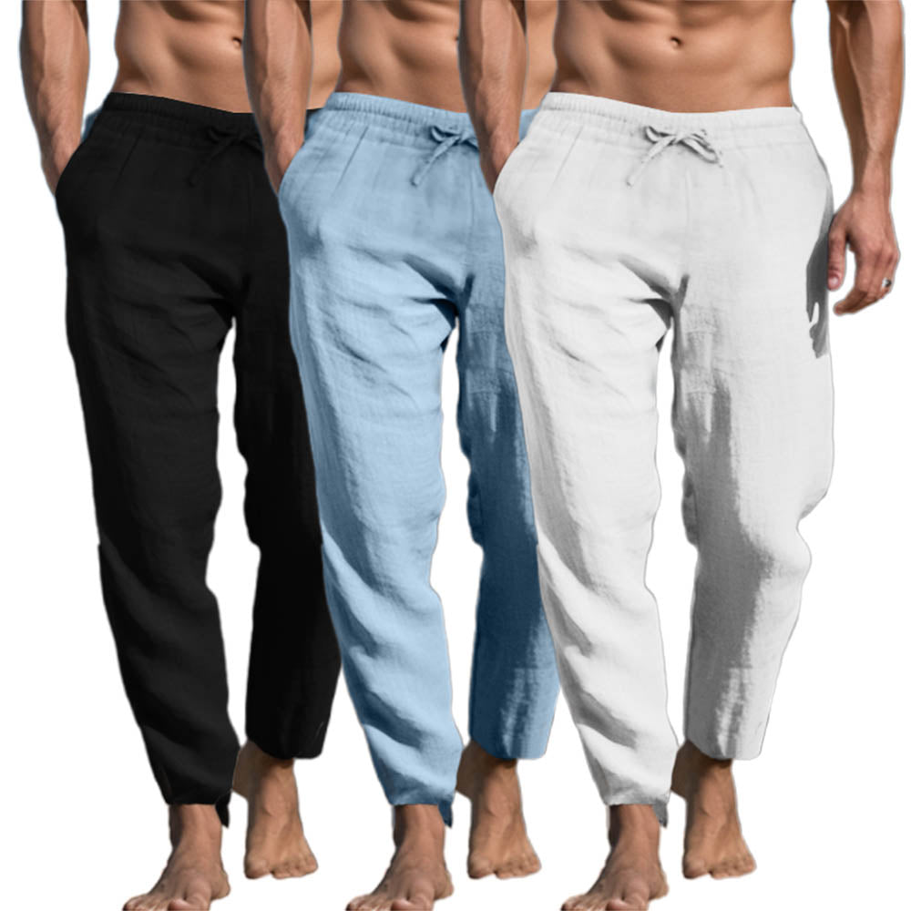 Pantaloni in lino Corfù