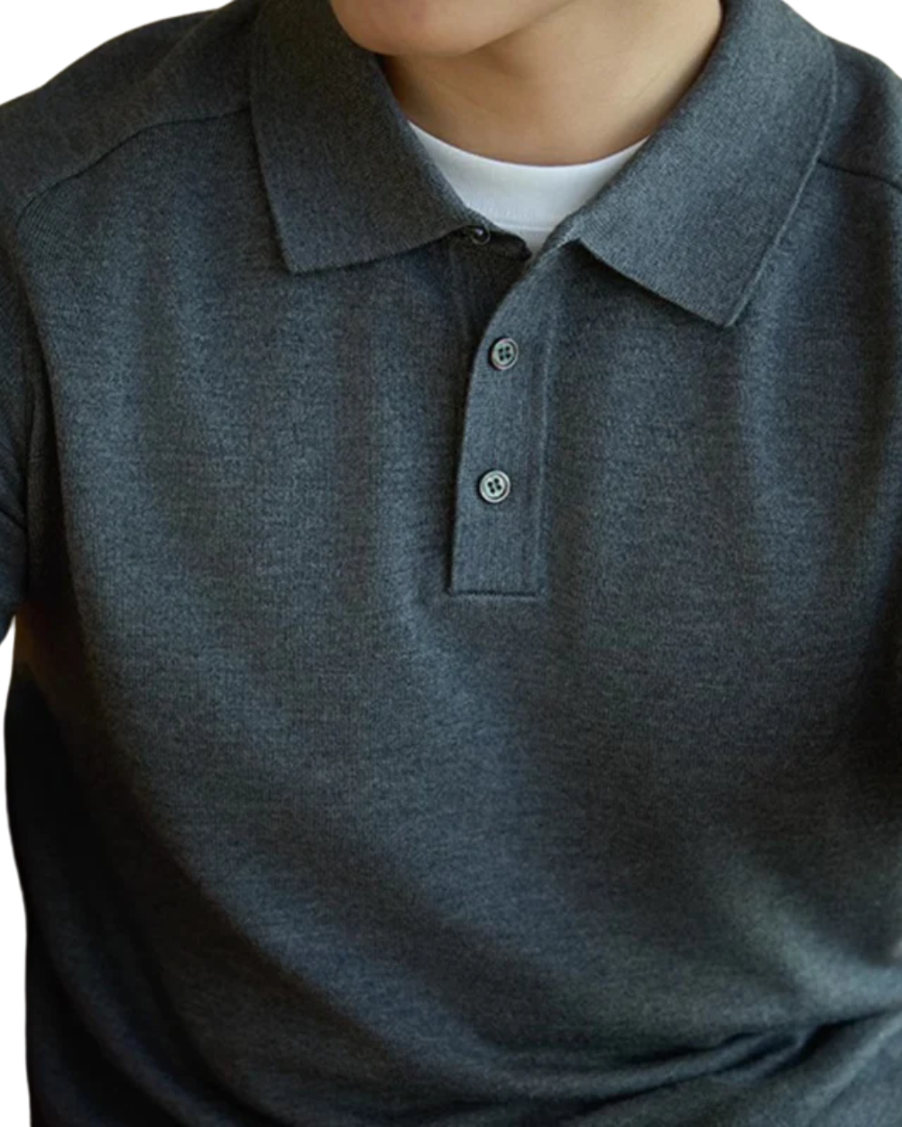 Polo Bellagio in lana merino