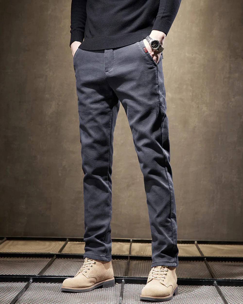 Pantaloni casual slim fit