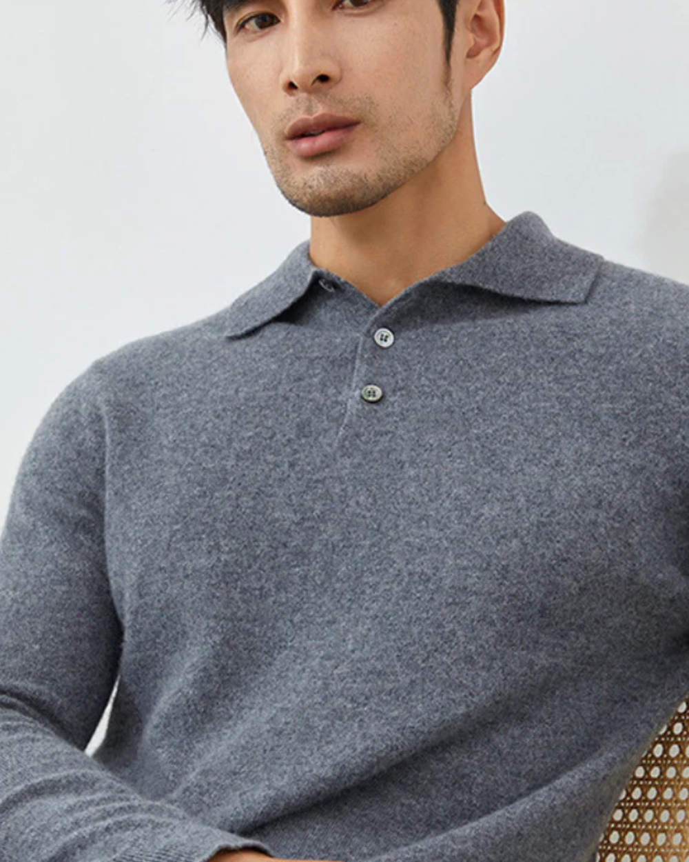 Polo in cashmere Ponza