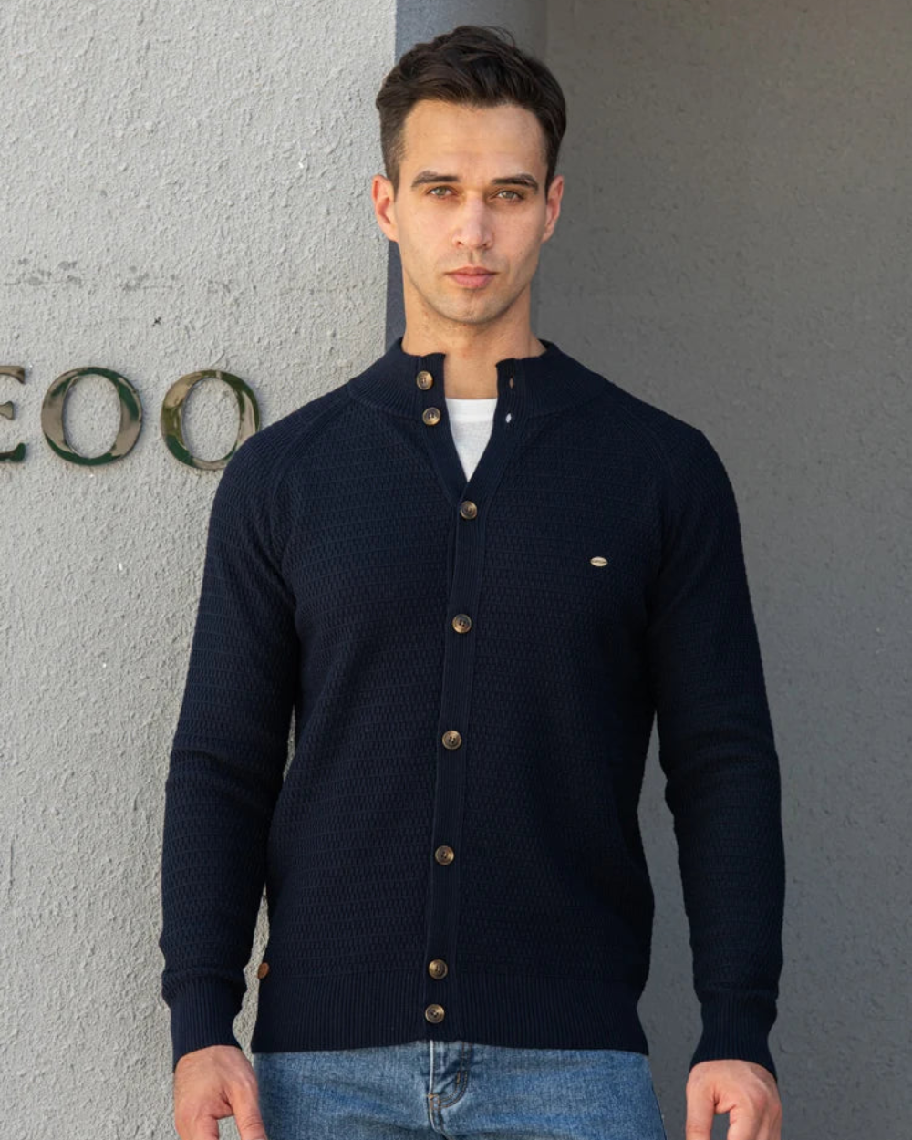 Cardigan di lusso in cotone