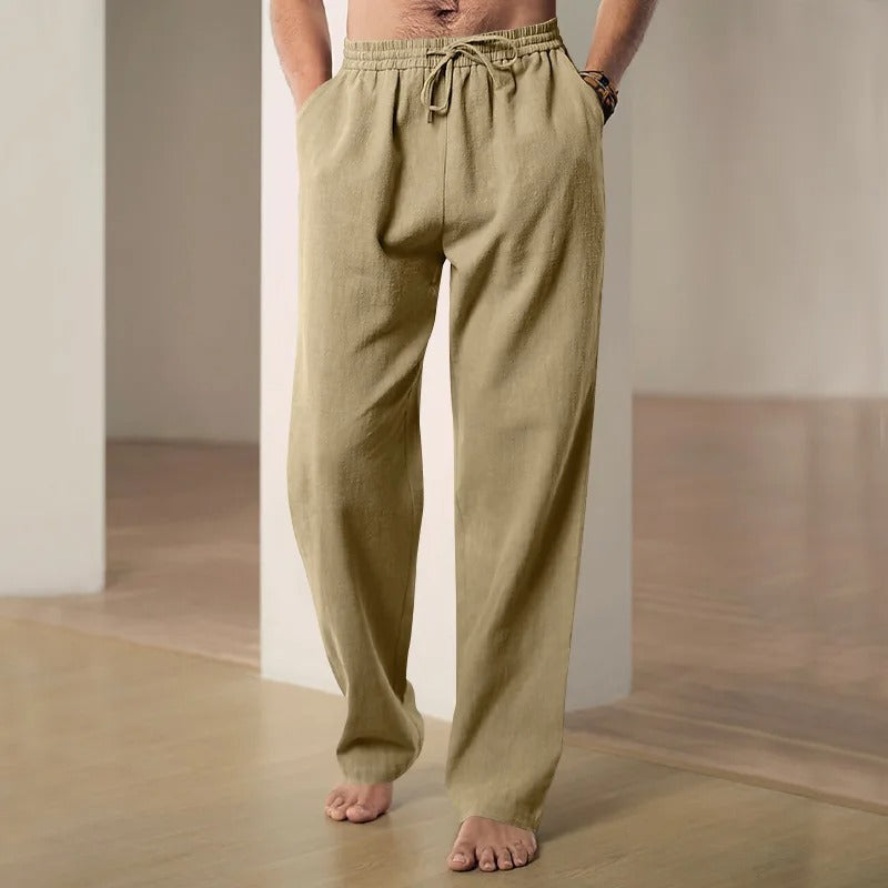 Pantaloni in lino Ibiza