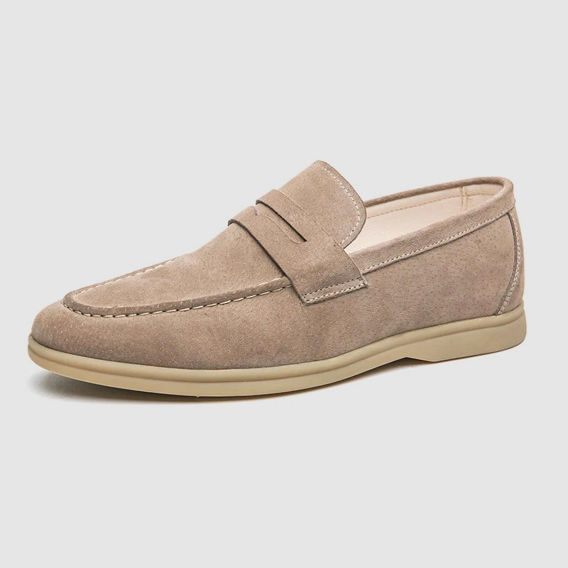 Mocassini in pelle scamosciata Firenze Chic