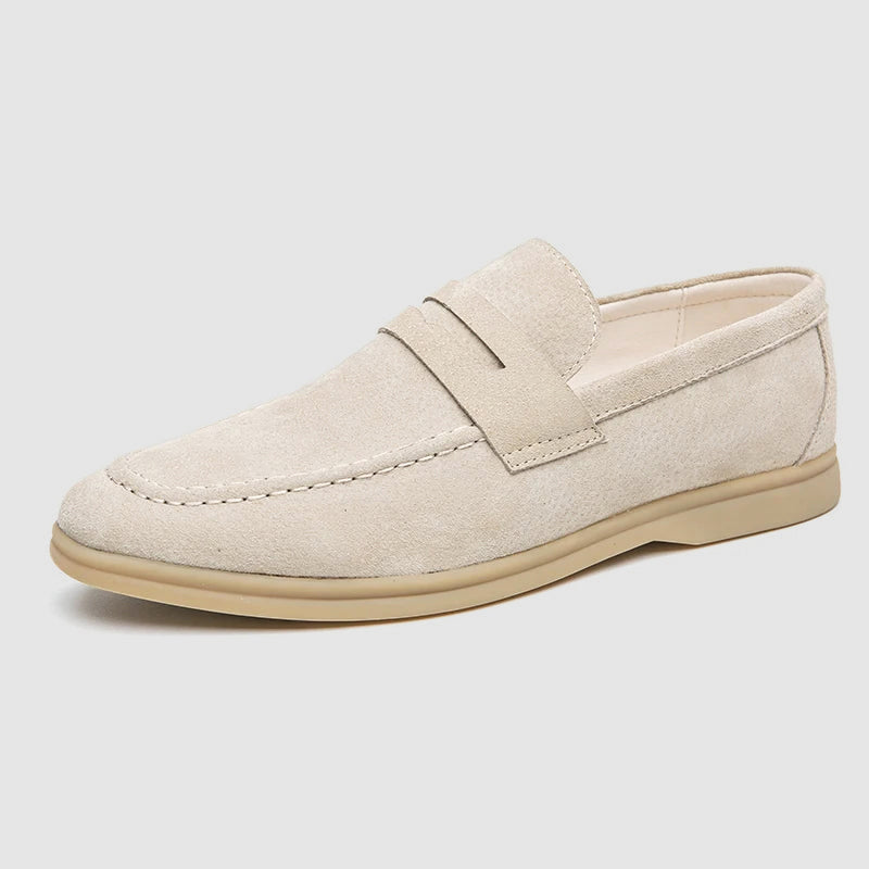 Mocassini in pelle scamosciata Firenze Chic