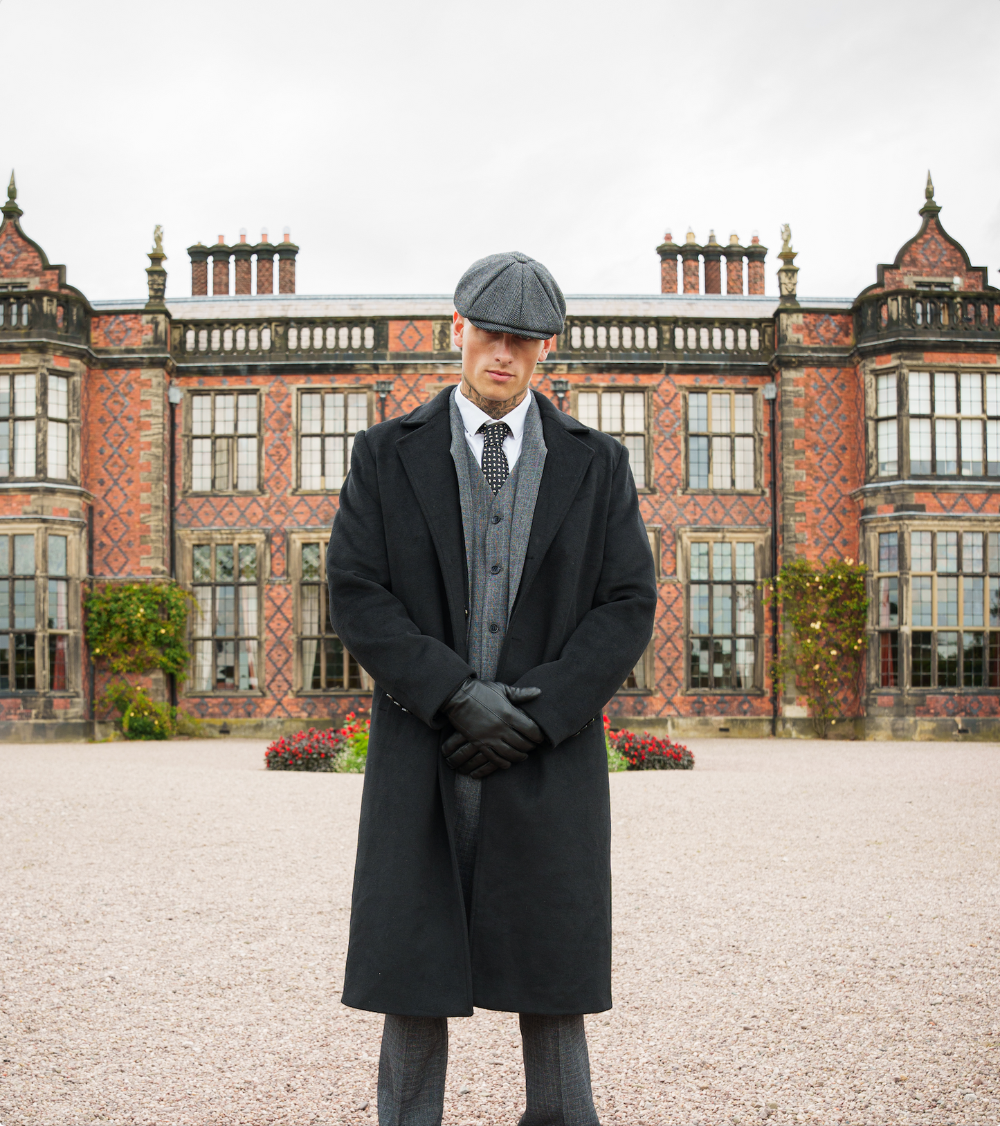 Guanti eleganti in pelle