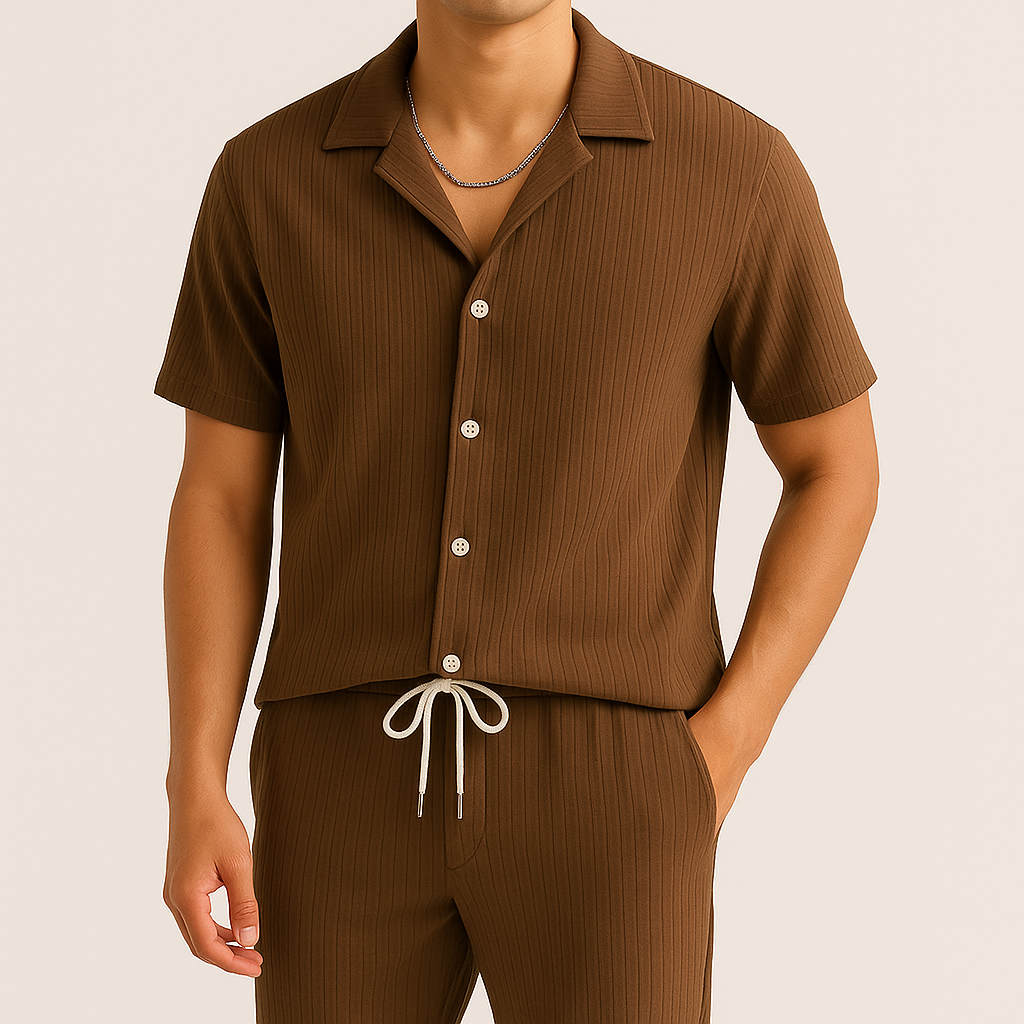 Elegante set di lino