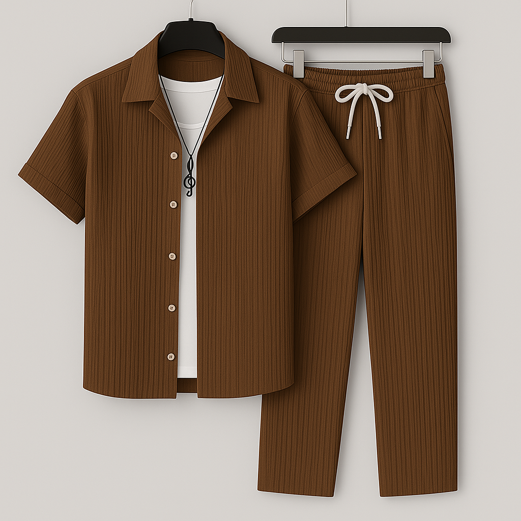 Elegante set di lino