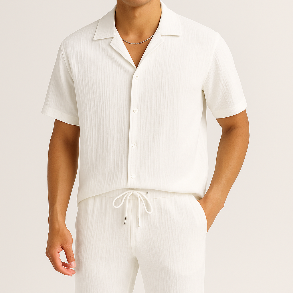 Elegante set di lino