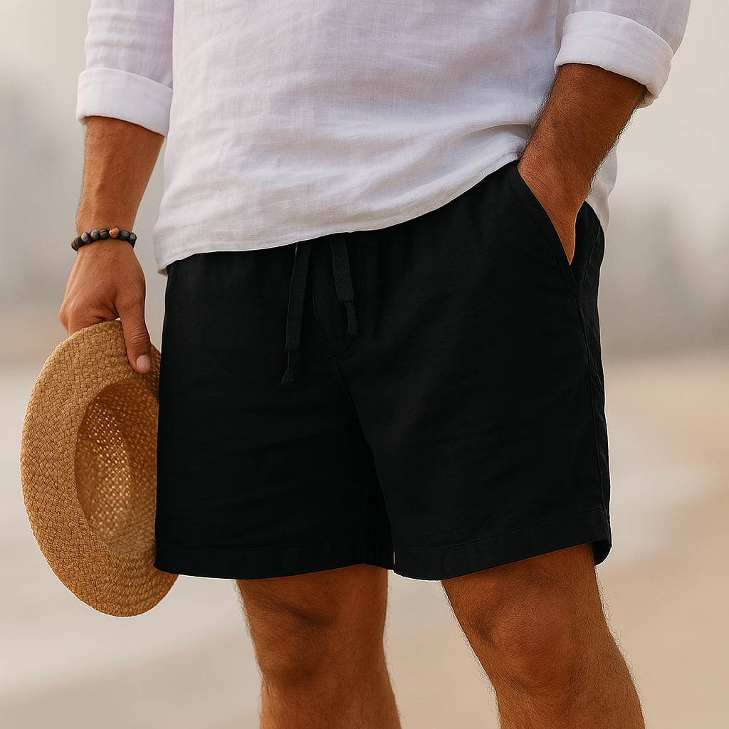 Pantaloncini di lino eleganti