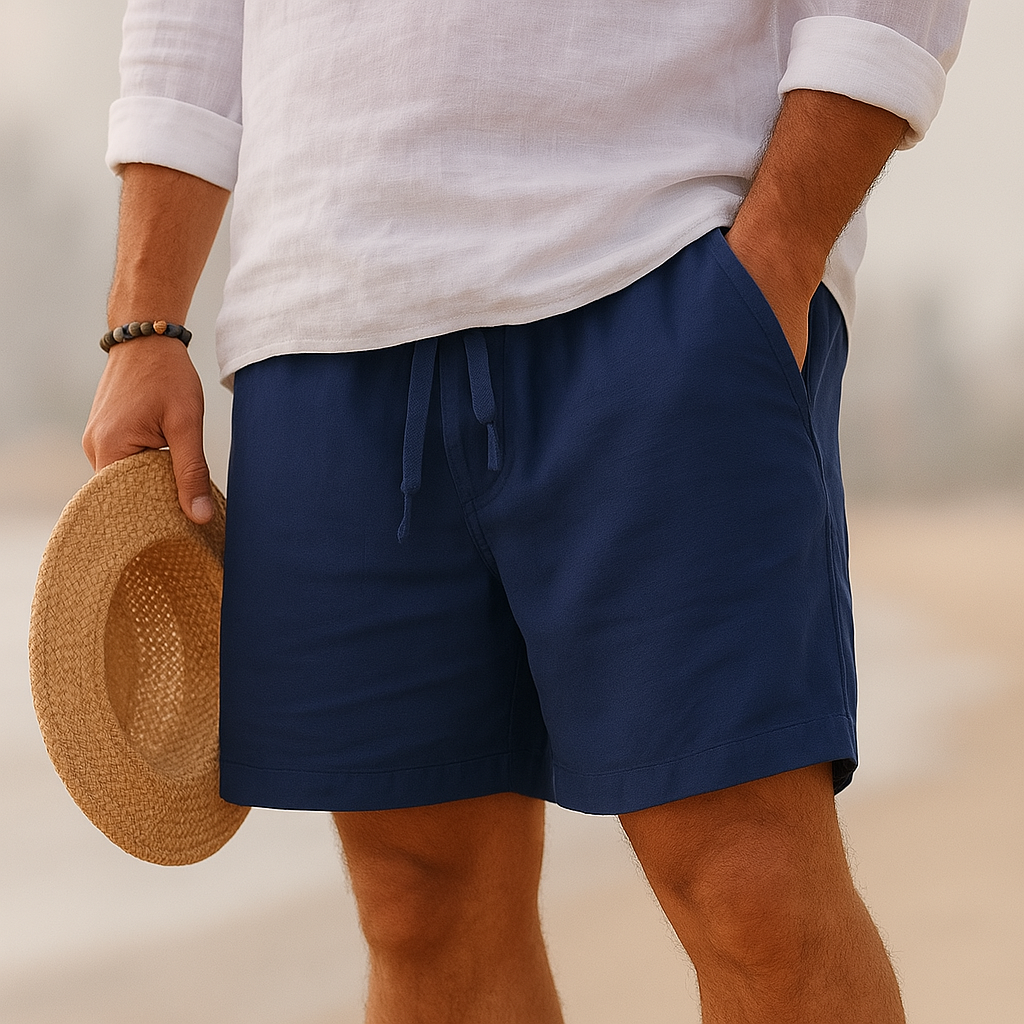 Pantaloncini di lino eleganti