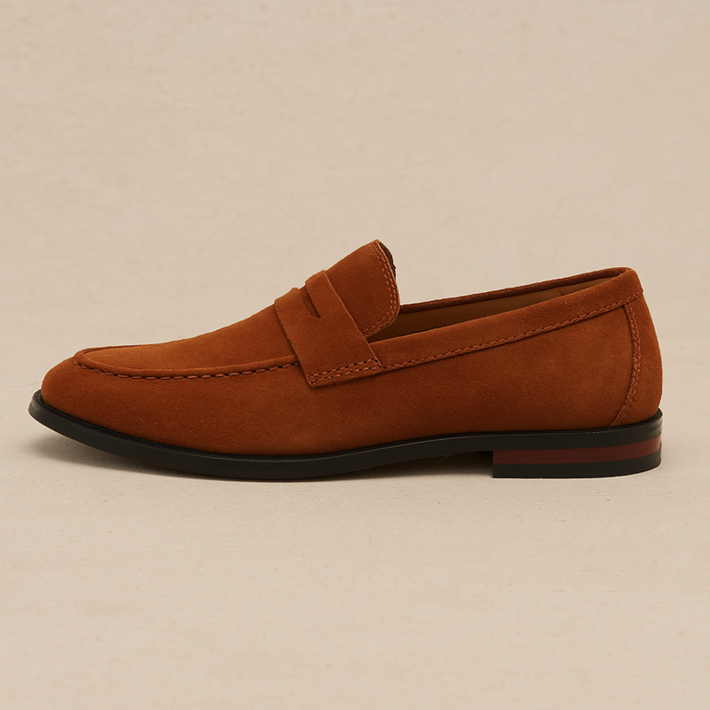 Penny Loafers in pelle scamosciata Old Money