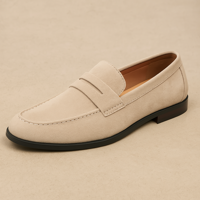 Penny Loafers in pelle scamosciata Old Money