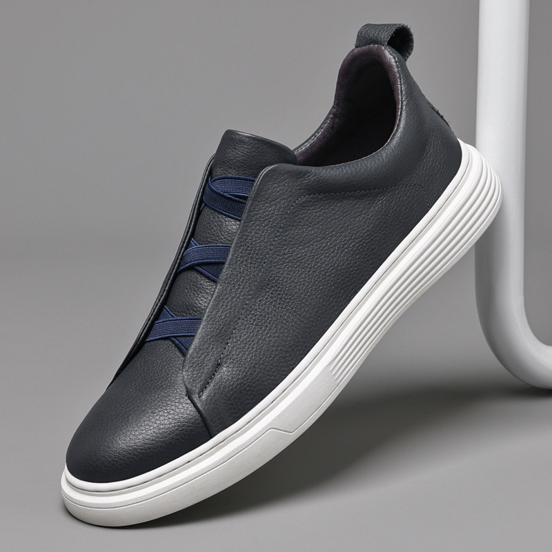 Scarpe in pelle alla moda