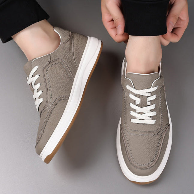 Scarpe da ginnastica in pelle