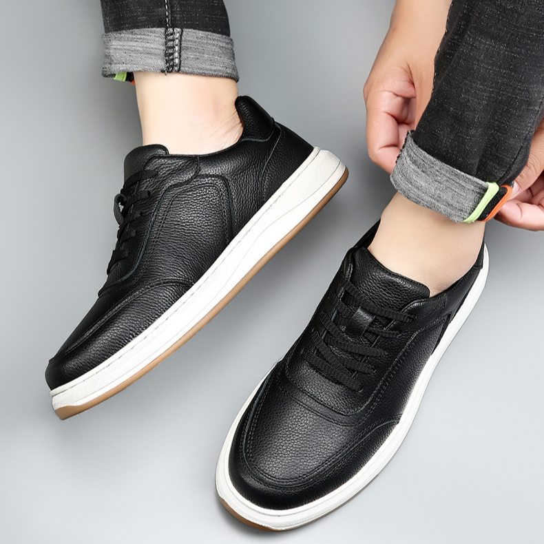 Scarpe da ginnastica in pelle